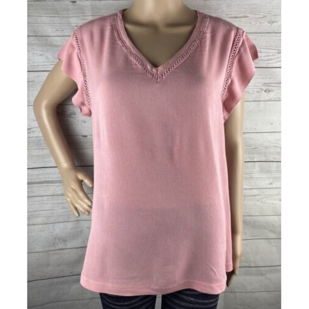 NWOT‎ Buffalo Womens Pink Blouse Size L